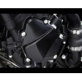 Motocorse Billet Left Side Crankcase Protector - New Design - For MV Agusta Brutale 4 Cylinder Models (B4)